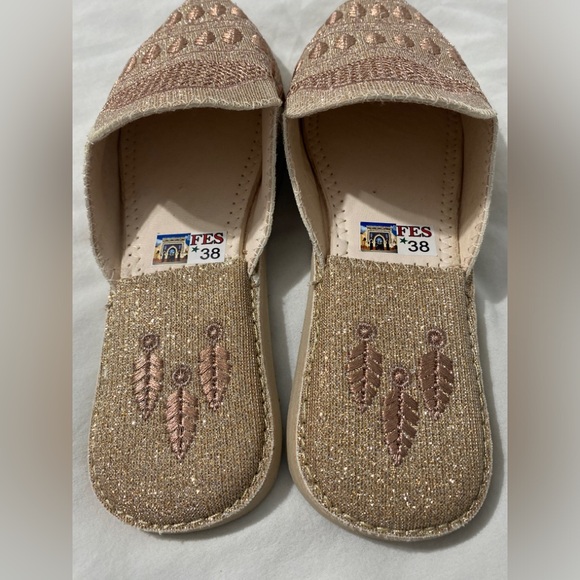 NEW Moroccan Babouche Slippers. (From Morocco) - Picture 5 of 6